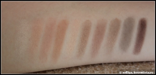L`oreal paris color riche la palette nude 01 rose палитра теней для век