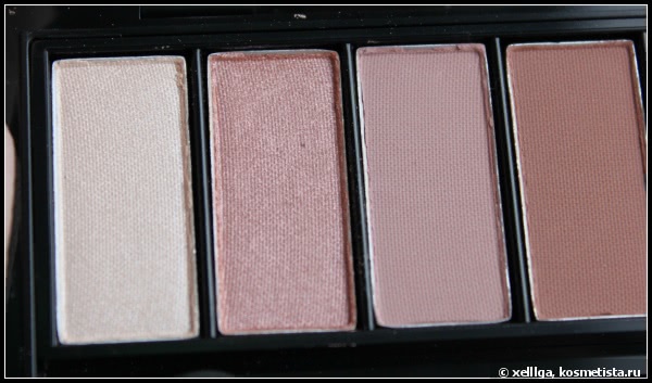L`oreal paris color riche la palette nude 01 rose палитра теней для век