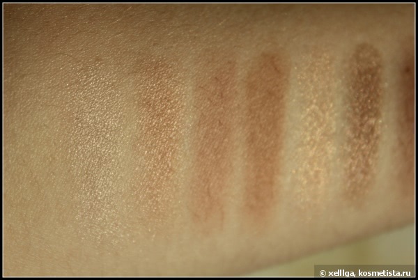 L`oreal paris color riche la palette nude 01 rose палитра теней для век