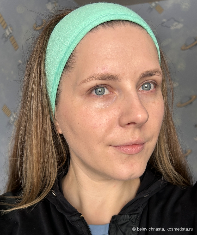 Оттенок 1N. Сразу после нанесения.