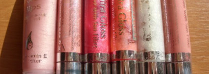 Блески Seventeeen в моей косметичке (свотчи на руке)