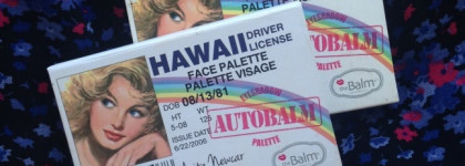 Документы на машину, страховка, права или theBalm Auto Balm Hawaii Face Palette