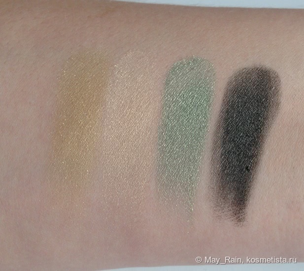 Драгоценные камушки от Flormar. Terracotta Eye Shadows Quartet #84