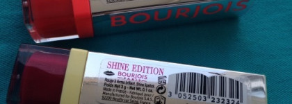 Две блеск-помады от Bourjois