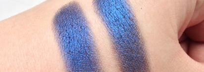 Синие тени для зеленых глаз? Inglot eyeshadows 428