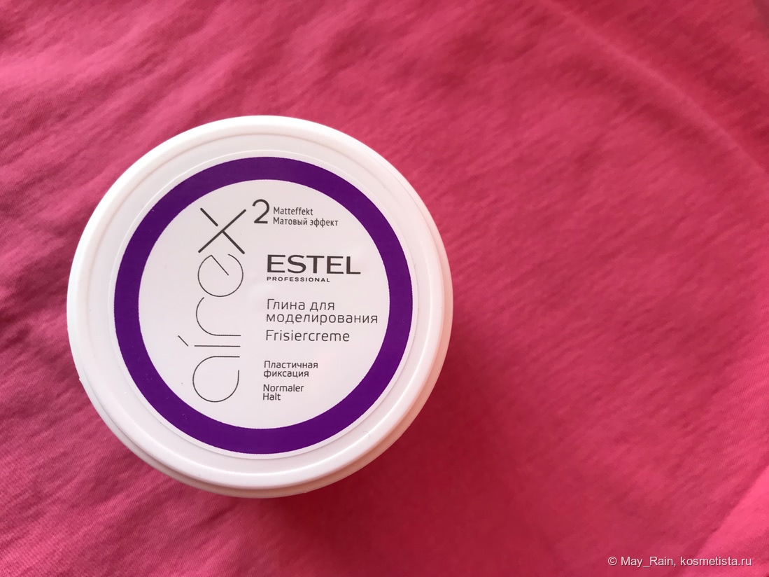 Глина для волос "Эстель": рекомендации по использованию