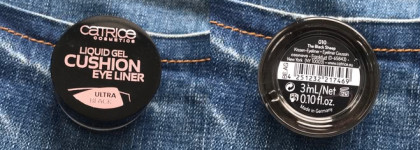 Liquid gel cushion eye liner Catrice в оттенке 010 black sheep