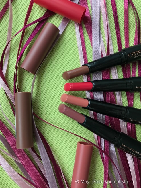 Catrice Mattlover lipstick pen в четырех оттенках