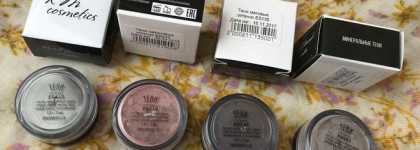 Минеральные тени от фирмы КМ Cosmetics
