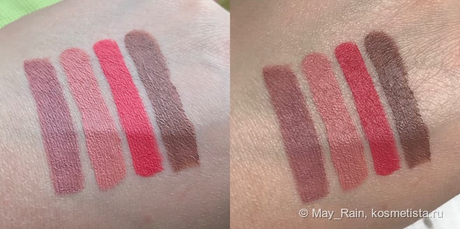 Catrice Mattlover lipstick pen в четырех оттенках