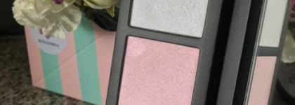 Хайлайтер МАС Hyper Real Glow Palette в оттенке Get Lit. + сравнение со схожими оттенками из палетки Kat Von D Alchemist