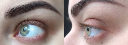 Сверхбюджетная цветная тушь Гурмандиз Non stop volume в двух оттенках