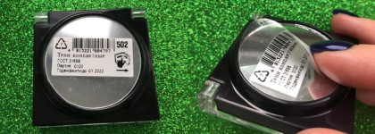 Тени L’atuage Compact Liquid Metal в оттенке #502