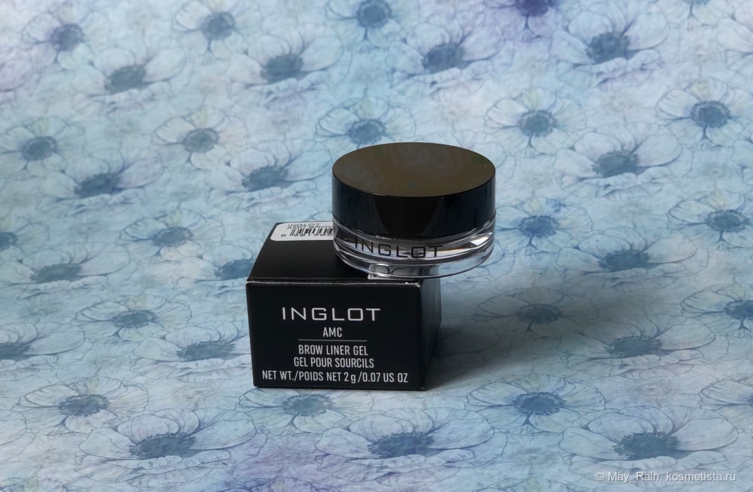 Гелевая подводка для бровей inglot amc brow liner gel