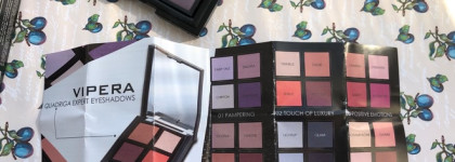 Мое первое знакомство с польским брендом Vipera. Четвёрка теней Expert Eyeshadow  #01 Pampering