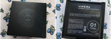 Мое первое знакомство с польским брендом Vipera. Четвёрка теней Expert Eyeshadow  #01 Pampering