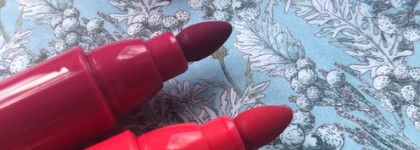 Lip Twist Duo Water Tint&Balm Clarins в оттенках 02 Purple Escape и 03 Coral Sunrise