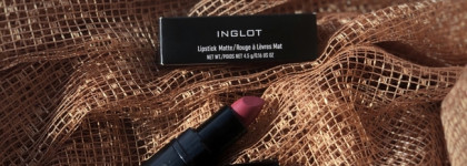 Самая бессмысленная, но такая красивая покупка прошедшего года — помада Inglot Lipstick Matte #411