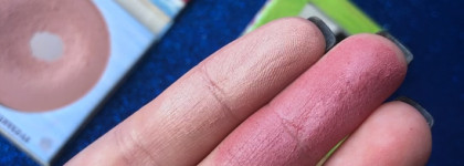 Моя небольшая, но горячо любимая коллекция румян. Свотчи + общие образы