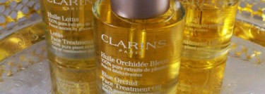 Clarins Blue Orchid Face Treatment Oil + сравнение масел от Clarins