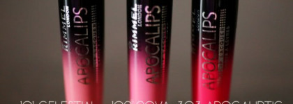 Rimmel Apocalips Lip Lacquer 101, 102, 303