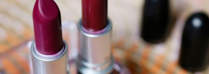 Мои осенние помады MАС Cremesheen Lipstick: Rebel (Satin), Dark Side (Amplified)