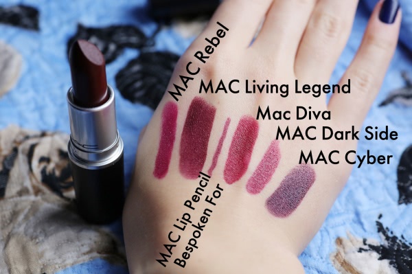 Помады MAC Matte Lipstick в оттенках Styled In Sepia, Heroine, Living Legend из коллекции The Matte Lip Collection