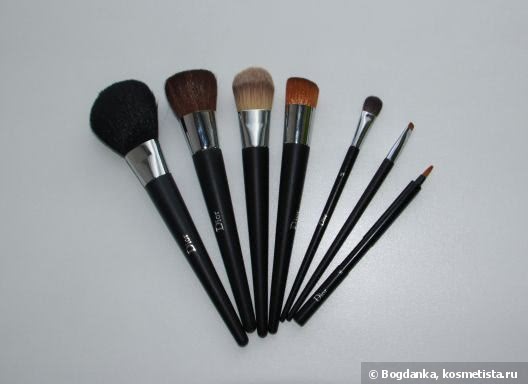 Любимые кисти Диор: Dior Backstage Makeup Brushes, Dior Backstage Brushes Professional Finish, Dior Celebration Collection Brush Set
