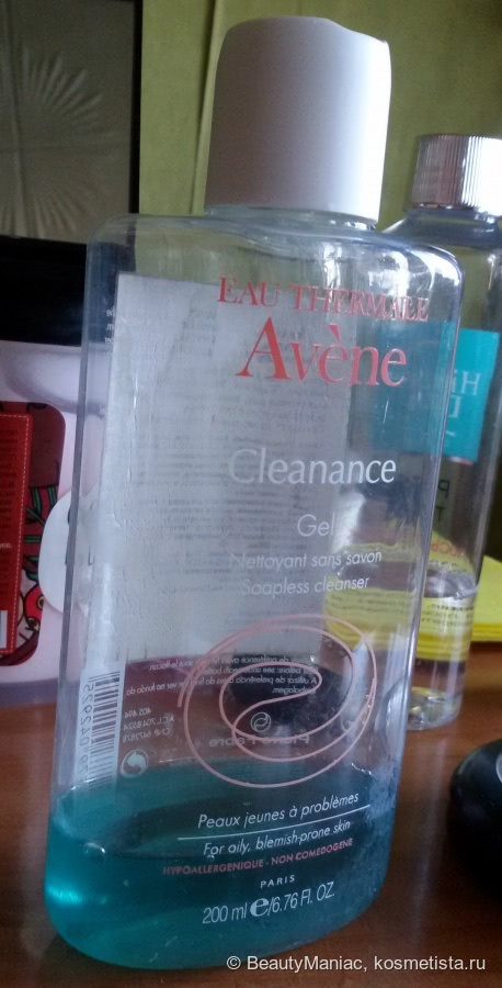 Очищающий гель для жирной кожи avene cleanance отзывы