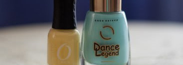 Летний дуэт с Orly Lemonade и Dance Legend # 345