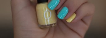 Летний дуэт с Orly Lemonade и Dance Legend # 345