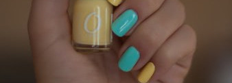 Летний дуэт с Orly Lemonade и Dance Legend # 345