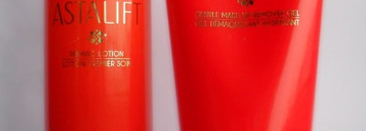 Astalift нежный гель для очищения и снятия макияжа (centle make-up remover gel) + увлажняющая сыворотка-лосьон (priming lotion)