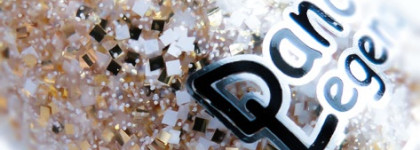 Dance Legend: Glitter Base Black Peel Off Formula & Special Top