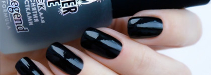 Dance Legend: Glitter Base Black Peel Off Formula & Special Top