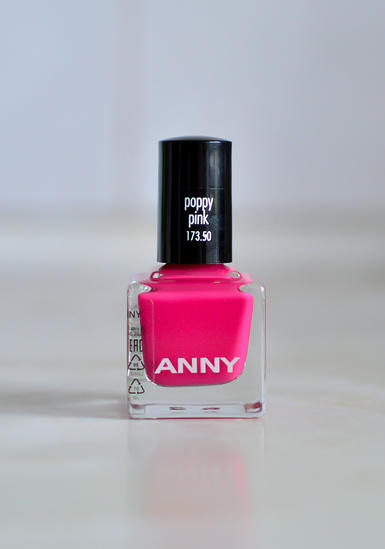 ANNY Nail Polish  #173.50 Poppy Pink - розовые маки из Германии