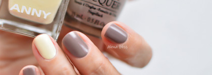 Палитра Эндрю Маккарти - любимые оттенки осени OPI Berlin there done that, Kure Bazaar Bohemian, ANNY Sunny girls