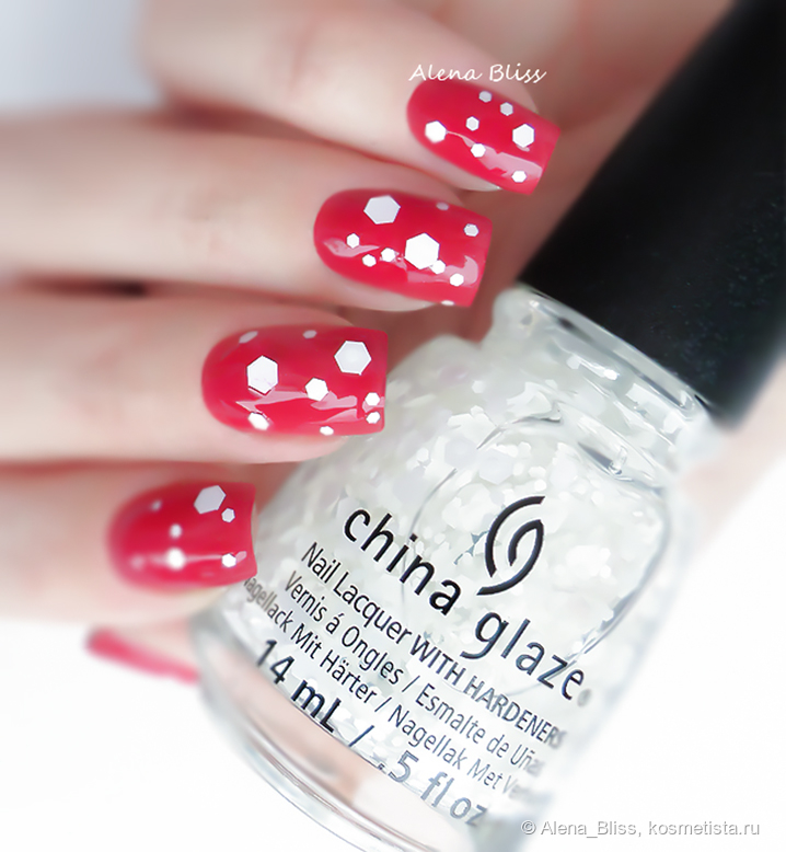 China Glaze: Tip Your Hat + Chillin' With My Snow-mies