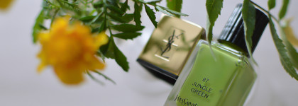 Самый летний зеленый - маникюр с Yves Saint Laurent Summer Look 2017 La Laque Couture Jungle Green #87