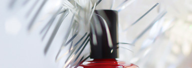 Праздничный маникюр с идеальным красным Новогодним лаком Anny Nail Polish А10.085 Only Red