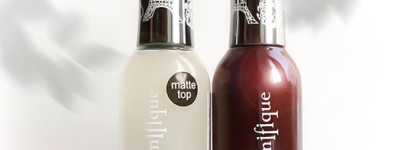 R-beauty nails: Aurelia Magnifique #15 и нестандартный френч с Matte Top Coat