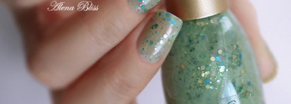 Весенние маникюры с Aurelia Glamour Milky Glitters ## 82, 84 и Carnival # 26