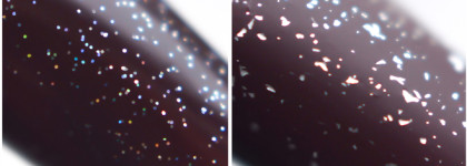 Искрящиеся маникюры с веган-топами Vimbio - матовый или глянцевый?