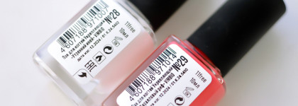 Весенний маникюр с веган-лаками Vimbio Утренний иней и Коралловый риф