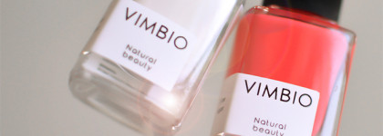 Весенний маникюр с веган-лаками Vimbio Утренний иней и Коралловый риф