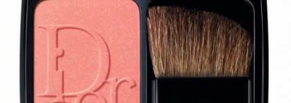 Тёплый розовый с персиковым приветом. Любовь с первого взмаха - Dior Diorblush poudre couleur vibrante 756 Rose Chérie