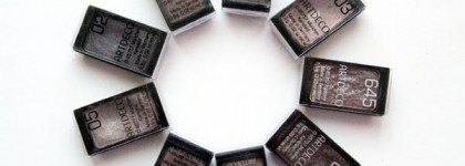 Дождь грибной, холодный. Мои тени Artdeco, часть 1