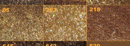 Дождь грибной, холодный. Мои тени Artdeco, часть 1