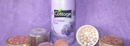 Запах "Метеоритов" в Cottage La Violette Violet Softening Shower Gel and Bath Milk with Violet extracts