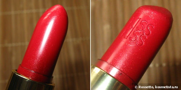 Красная-прекрасная - Guerlain Kiss Kiss Lipstick Shaping Cream Lip Colour 327 Red Strass